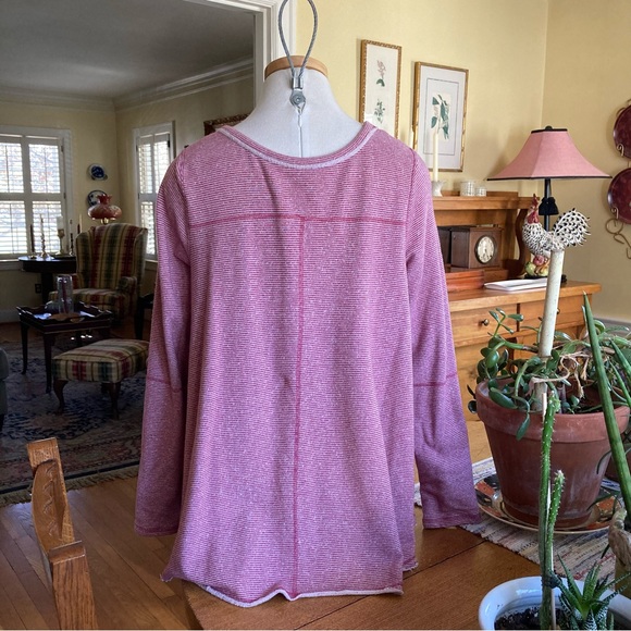 Free People Striped Sweatshirt - Picture 3 of 3